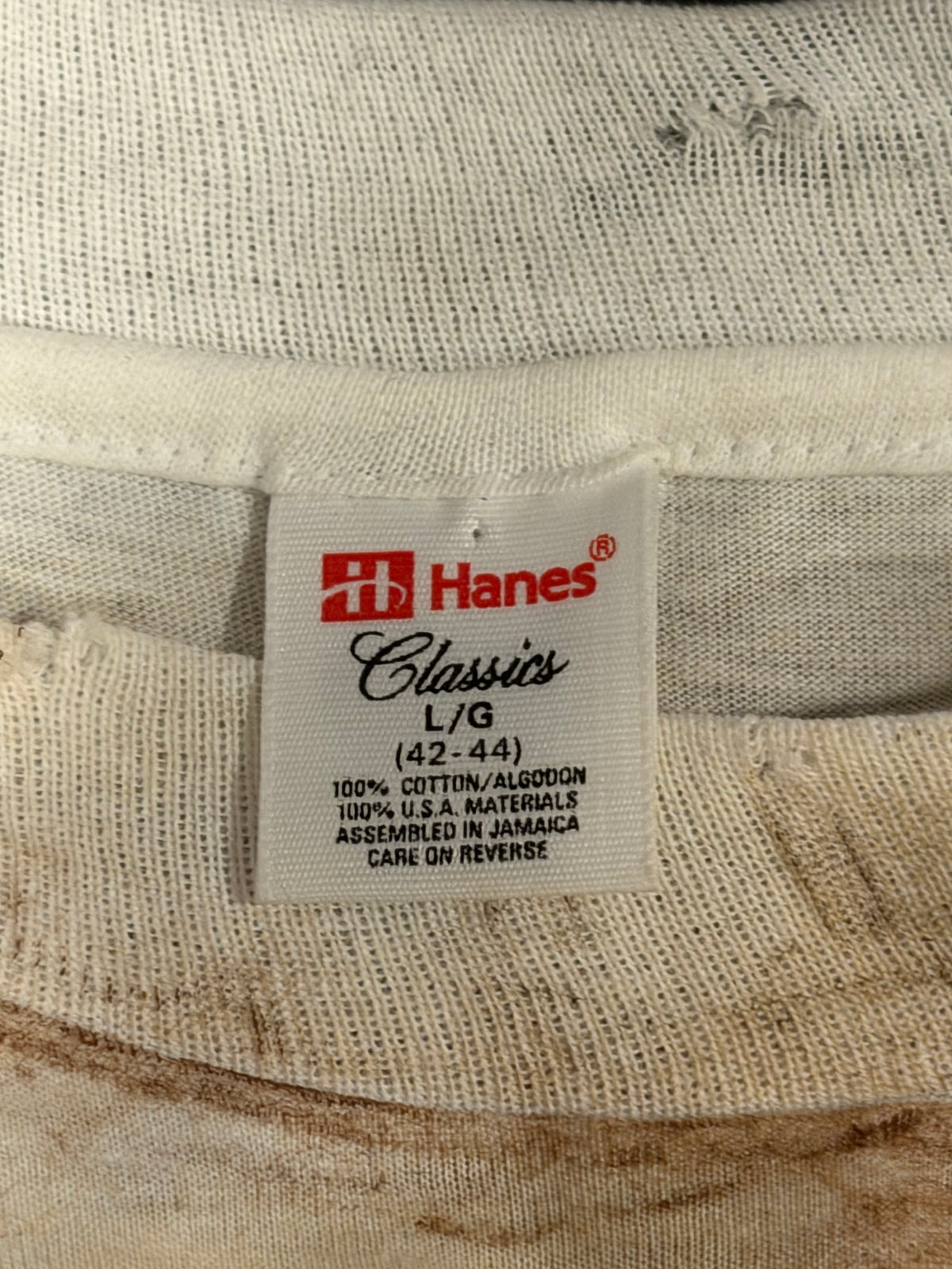 STUDY 043 'DIRTY SXX' Vintage Hanes Tee