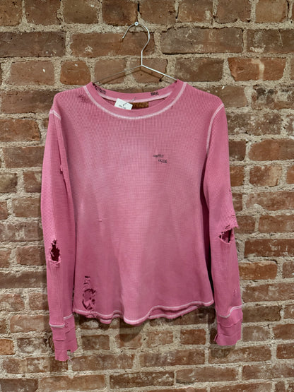 ROSARIA (HAND-DYED PINK THERMAL) — STUDY 037