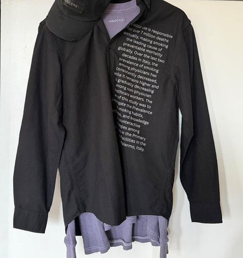 'HOUSE' Hand-Dyed Waffle L/S