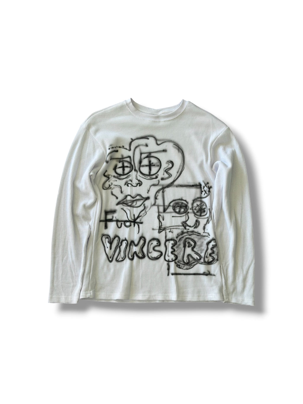 STUDY 091 'SOGNI STRANI' Air Brushed Waffle Thermal L/S