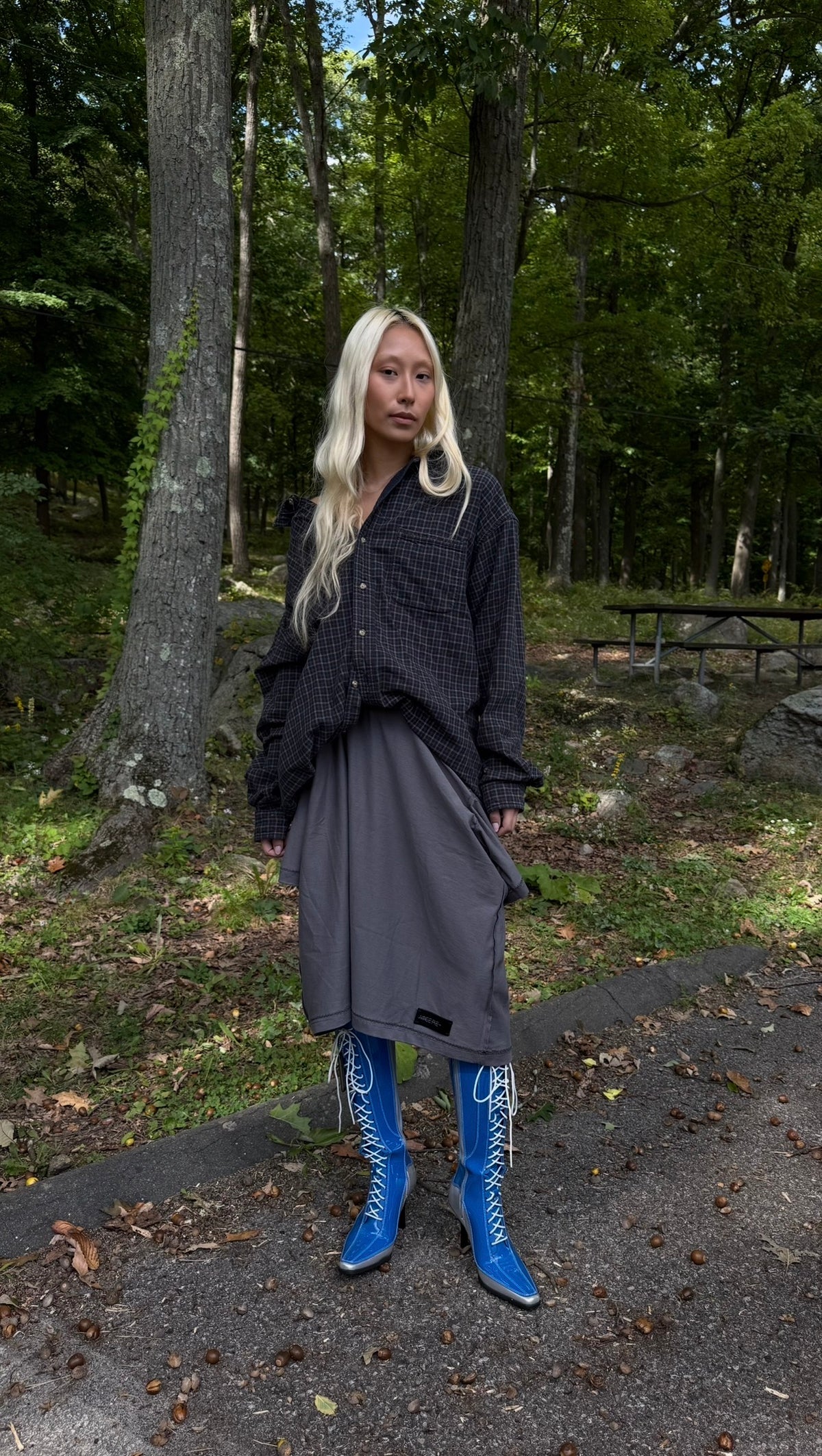 STUDY 080 'TEE SKIRT' Re-Constructed Maxi