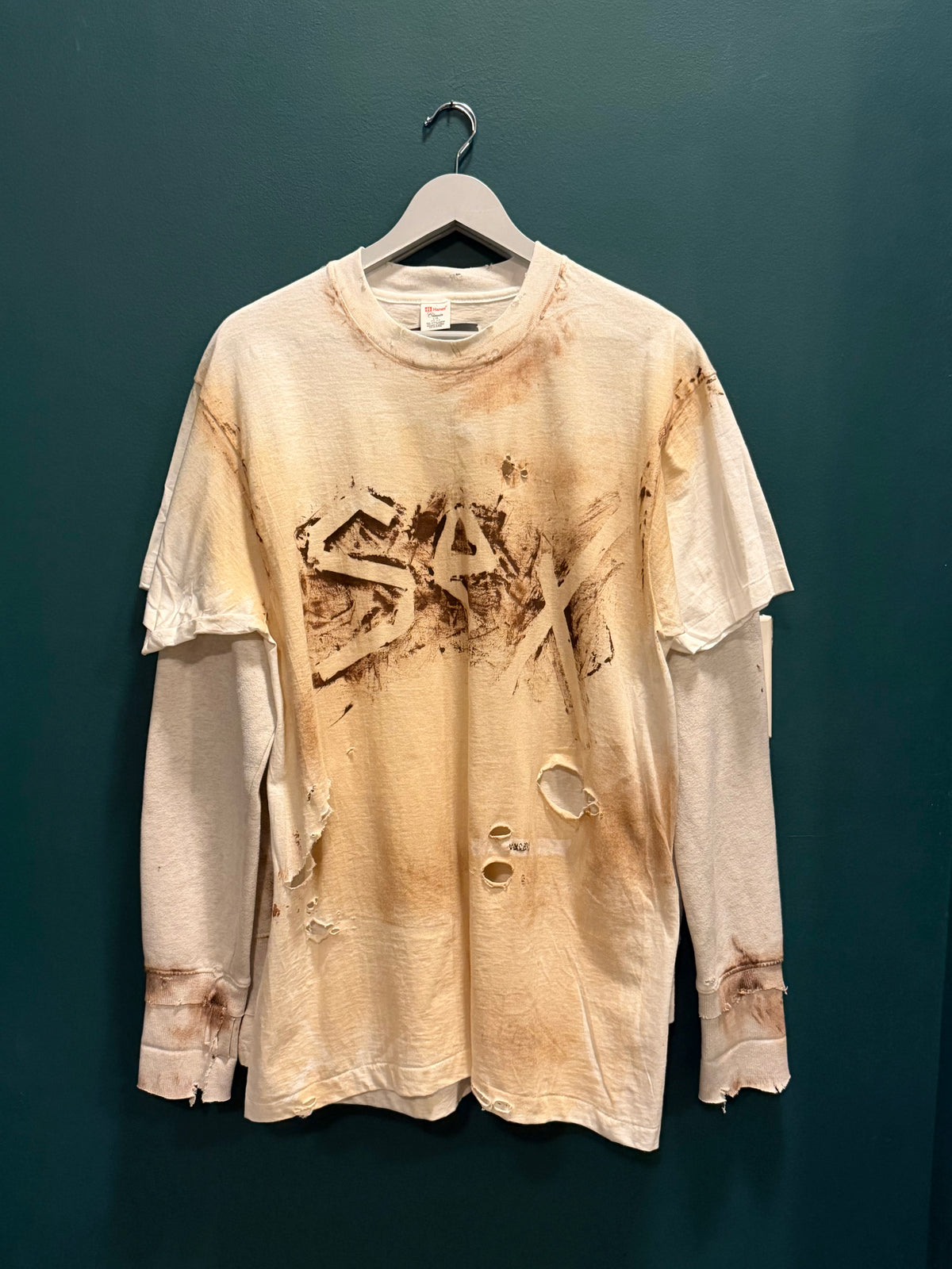 STUDY 043 'DIRTY SXX' Vintage Hanes Tee