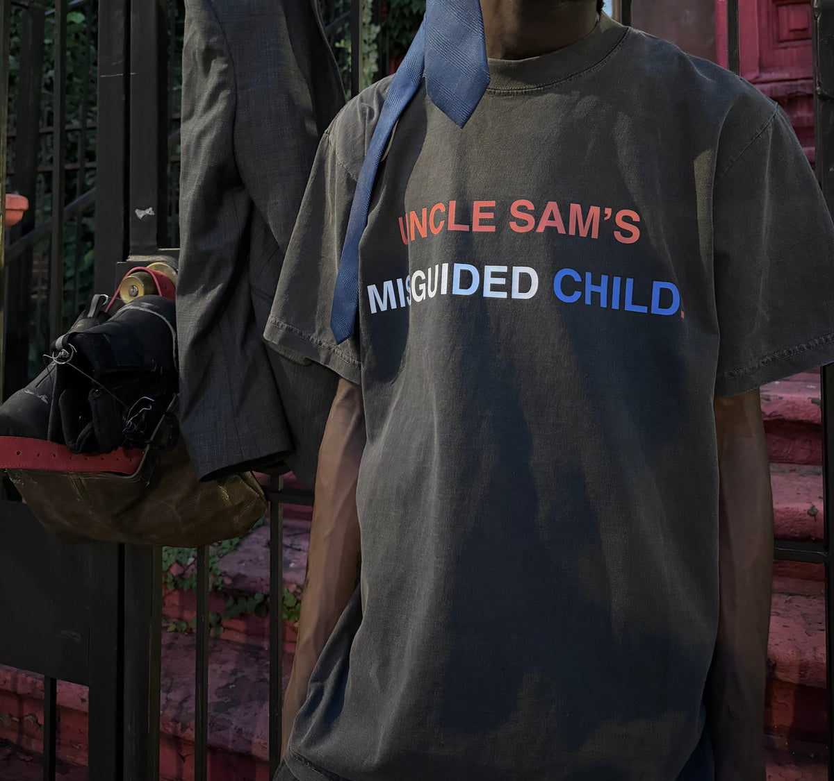 'Uncle Sam’s Misguided Child' Oversized Tee