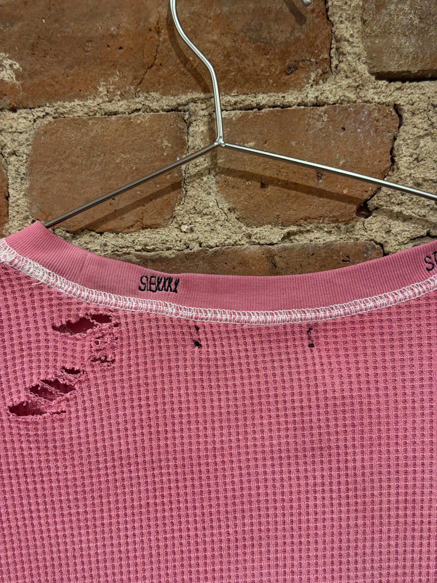 ROSARIA (HAND-DYED PINK THERMAL) — STUDY 037