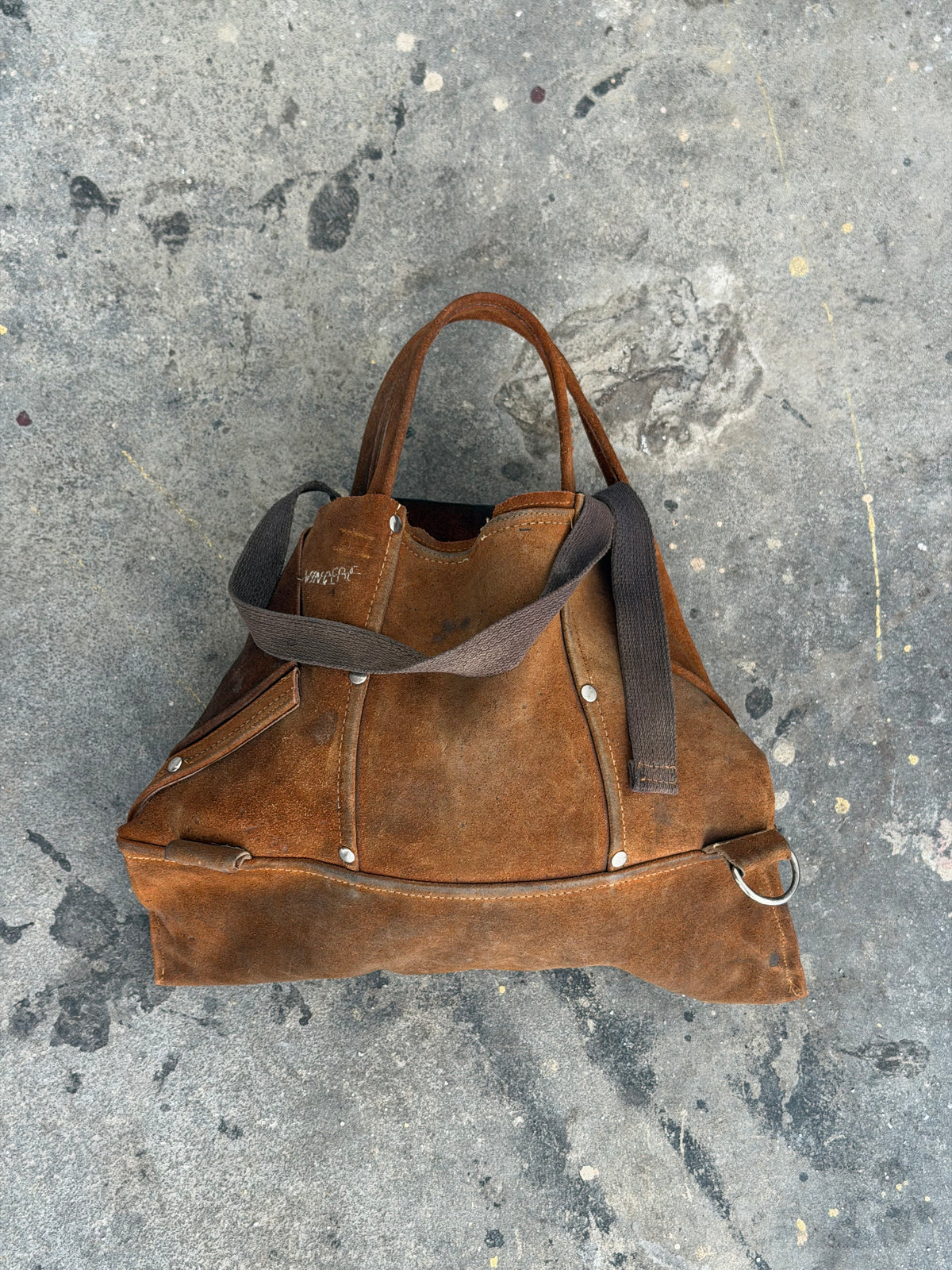 STUDY 087 'REMNANTS' Reconstructed Vintage Leather Bag
