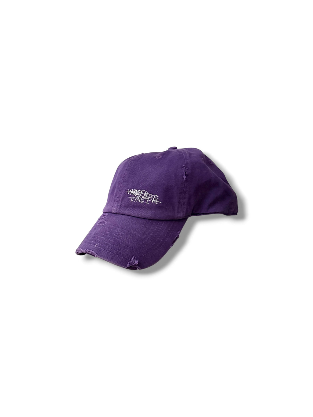'SCRIBBLED' VIOLA WASHED Cap FW'26