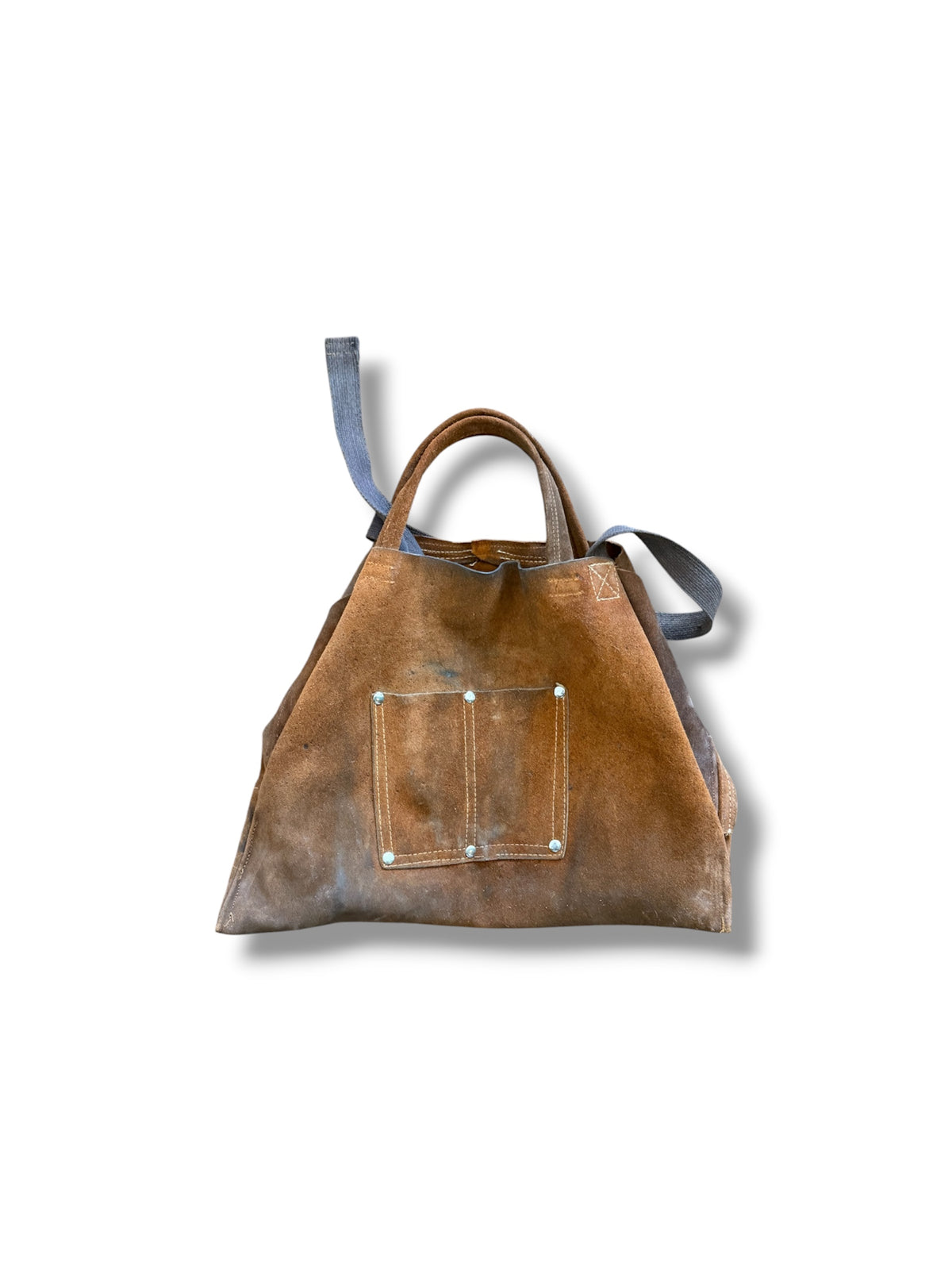 STUDY 087 'REMNANTS' Reconstructed Vintage Leather Bag